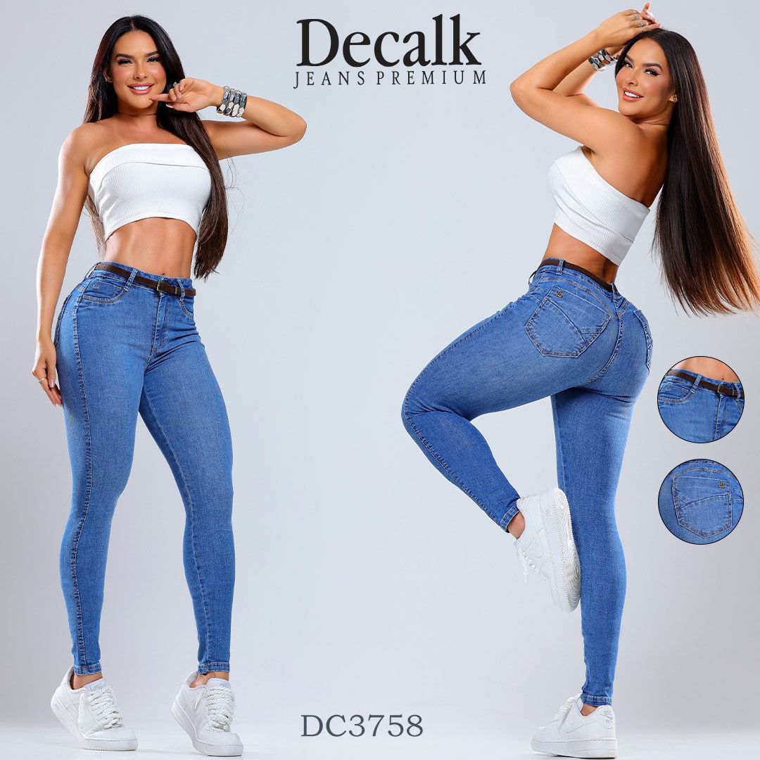 Jean Delcalk "Brazilian Fit" | Denim Premium Moldeador